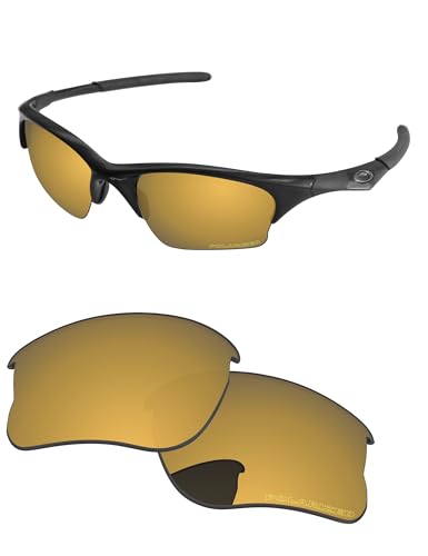 Image of Replacement Lenses for Oakley Half Jacket XLJ 60mm Sunglass - Precision Fit, UV Block & Impact Resistant