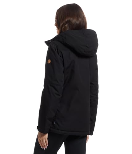 Fjällräven Damen Stina Padded Jacke, Black, L