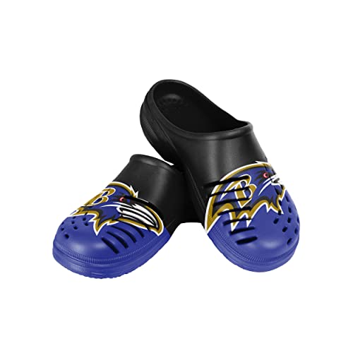 Image of FOCO Men's NFL Team Logo Garden Water Sandals Shoes Slipper Clogs
