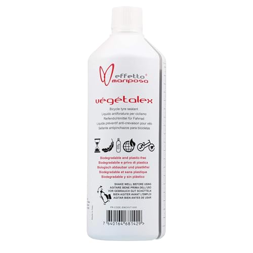 Liquide préventif Végétalex 1000ml fini les crevaisons répétitives en vélo tubeless
