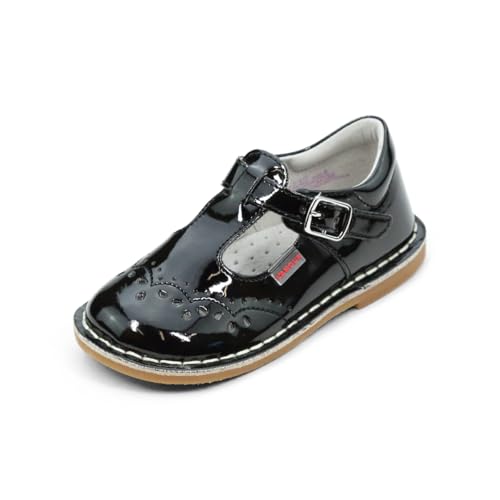 L'Amour Ruthie T-Strap Girl's Mary Jane Flat (Toddler/Little Kid