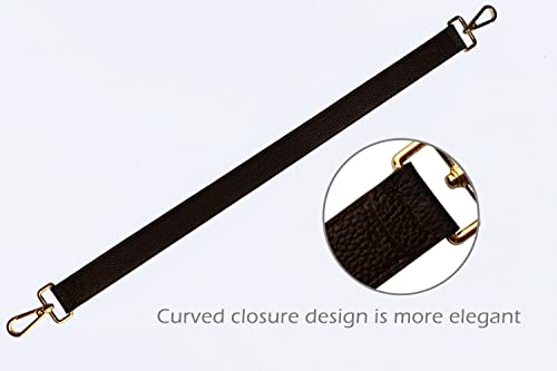 Image of 24.8 inch Leather Replacement Strap for Handbags Shoulder Bag with Metal Buckles