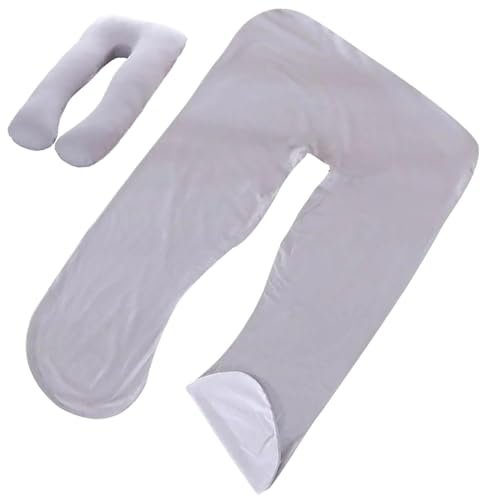 Banziaju Almohada de Embarazo en Forma de Embarazo en Forma de U, Maternidad Suave y cómoda, Lavable Proporciona sueño y Apoyo, para Suministros para Mujeres