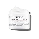 KIEHL'S Ultra Facial Cream, 125 ml, pflegende, leichte Gesichtscreme mit Squalan und Glykoprotein für einen vitalen Teint, 72 h Feuchtigkeitsversorgung