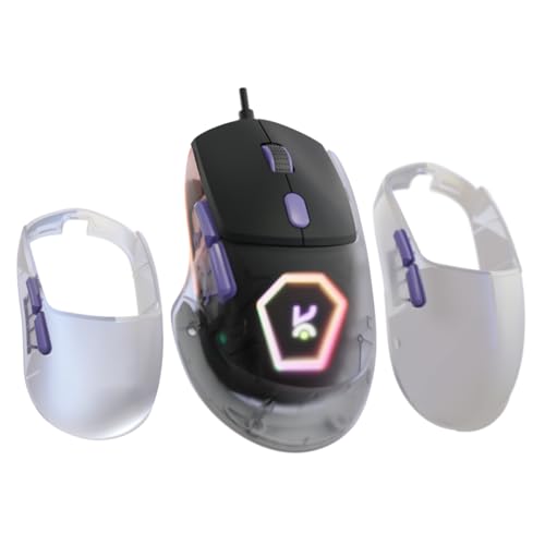 Image of Kreo Pegasus 58 GMS Ultra Lightweight Wireless Gaming Mouse, Top PixArt Sensor, 6 Programmable Buttons, Bluetooth, 2.4GHz Connectivity Gaming Mouse, DPI Upto 26000, Software Included (Griphin)