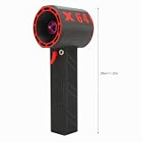 X64 Duża Dmuchawa Strumieniowa o Mocy 1400 G - Wentylator Turbo 8000 MAh z 11 Ostrzami i Kanałem 64 Mm, Uniwersalna Dmuchawa Powietrza do Suszarki Samochodowej, Odśnieżanie