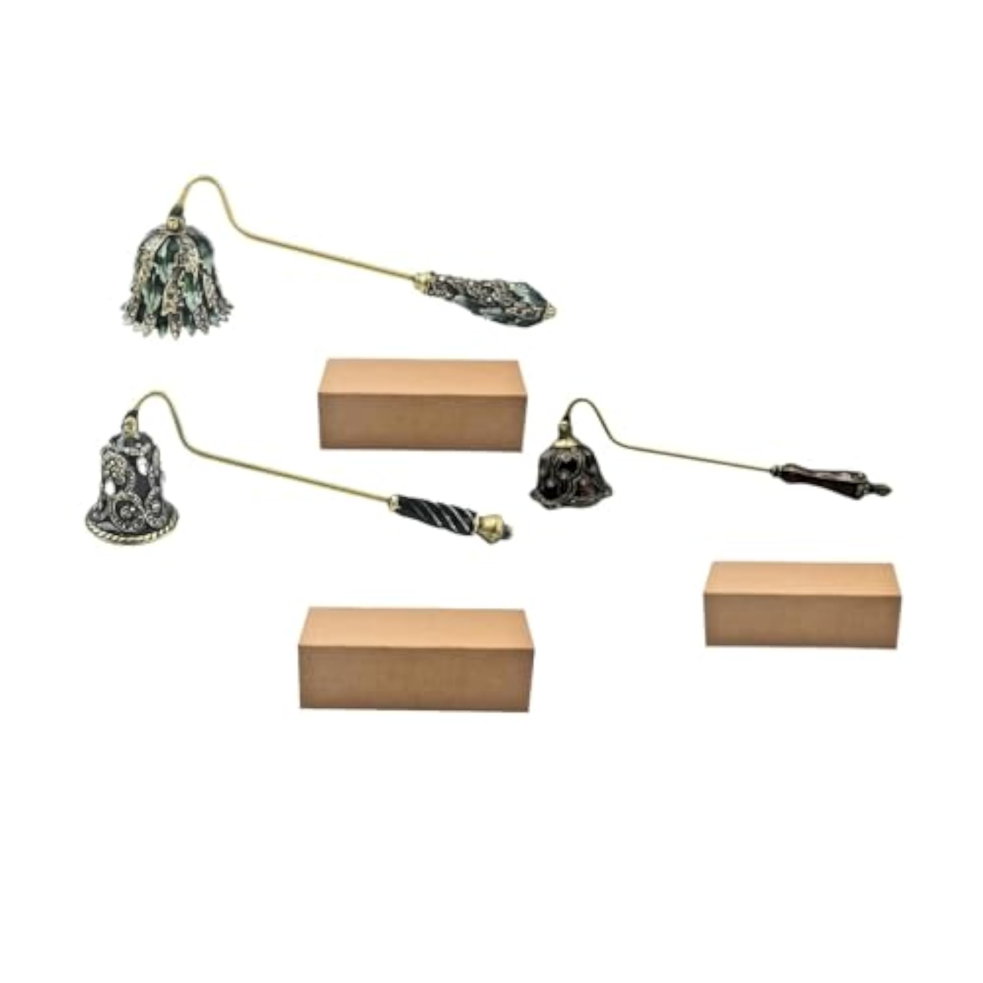 Candle Snuffer Enamel Handheld Decorative Candle Extinguisher