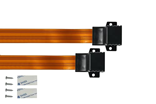 Good Connections RJ45 Ethernet LAN door/window feed-through, set of 2, extremely flat, RJ45 socket on both sides - Image 2