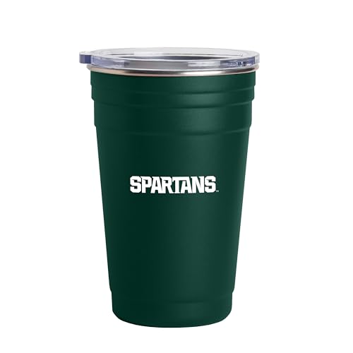 Image of Logo Brands NCAA 22 oz Stainless Steel Tailgate Cup -Double Wall Vacuum-Sealed Durable For Hot & Cold Drinks, Perfect for Gameday & Tailgating