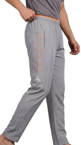 Image of Prince Sports Men's Laser Cut Track Pant | Stylish Sports Lower for Gym, Running & Casual Wear