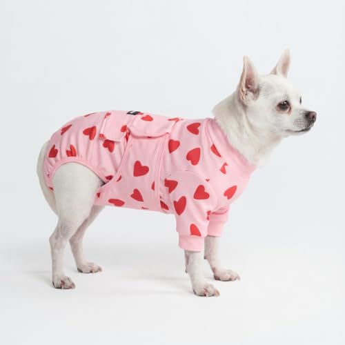 Image of Spark Paws Dog Recovery Suit - Surgical Onesie After Surgery, Male & Female