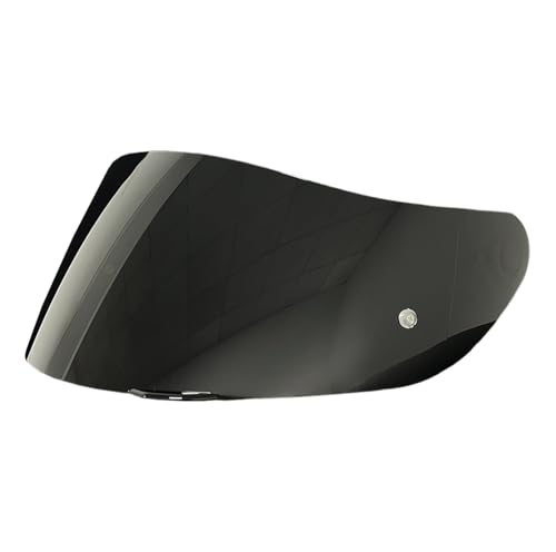 K1 Face Shield Uv-Protected for AGV K1, K1S, K3SV, K5, K5S Helmet Shield Visor Windshield (Black-Day use only)