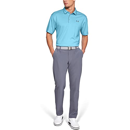 Image of Under Armour Men's Polyester Solid Tech Polo | T-Shirt | 1290140-001