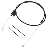 Diskary 746-0957 946-0957 290-64 エンジンゾーンコントロールケーブル、MTDリョービトロイビルトボレンスヤードマンカブカデットプッシュウォークビハインド芝刈り機50インチコントロールケーブル(1、746-0957)