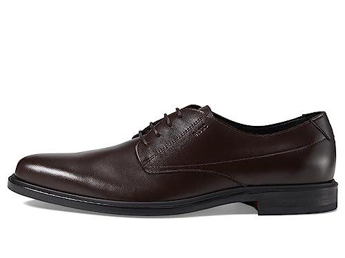 Image of Hugo Men's Kerr Shiny Leather Derby Dress Shoe