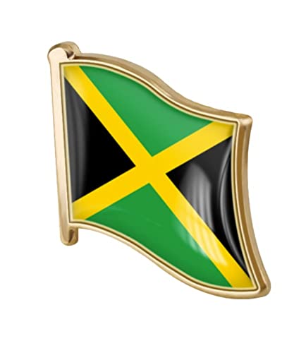 Image of vmcoatdu Country Flag Pin Badge International Travel Brooch Metal Alloy Souvenir Pin for Hat Clothes Backpack