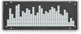 LED Sound Level Meter Display Led Music Spectrum Display Diy Kit 16x32 Rhythm Light Clock 8 Kinds Spectrum Mode SMD Soldering Project Level Display Light 描述 (White)