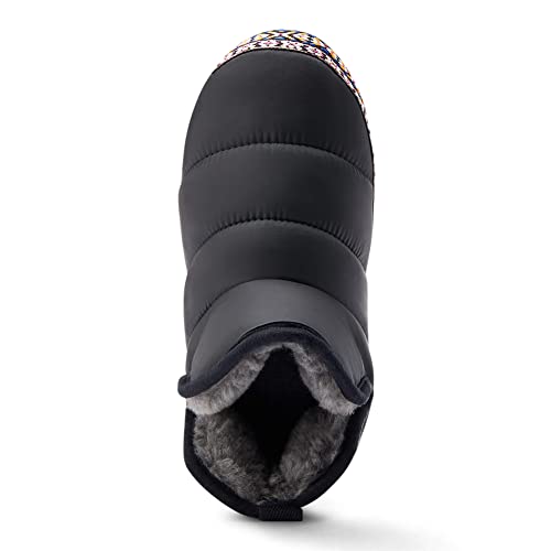 ARIAT Women's Indoor/Outdoor Warm Comfortable Crius Bootie Slippers with Sherpa Lining4