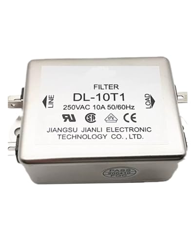 Filtro tomacorriente DL-10T1 soluciona interferencias de audio y vídeo 220V