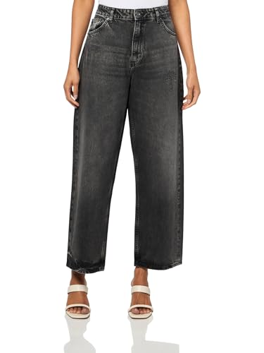 Jeans Leni ample à jambes larges femme pantalon en denim coupe loose fit