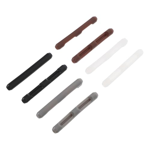 GOOHOCHY Eyeglass Temple Covers Replaceable Non Slip Glasses Grips Silicone Temple Tips for Comfort