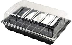 Nutley's Full-Size Heavy Duty Durable Plastic Propagator Lids for Seed Tray - (Pack of 6), British Made