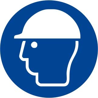 Etichetta adesiva pittogramma segnale di