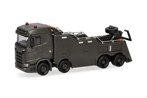 herpa Camion Miniature Scania CS 20 ND Empl Bison véhicule de dépannage Armée luxembourgeoise (Luxembourg), Miniature à l’échelle 1:87, Objet de...