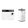 CAMPLUX 14kW Electric Tankless Water Heater and 10 galllons Mini Tank Water Heater