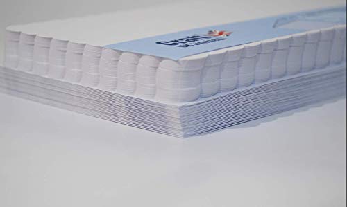 Craft UK Limited 50 White Scalloped Cards & Envelopes 5 x 7, 91 x 152 x 0.64 cm, count