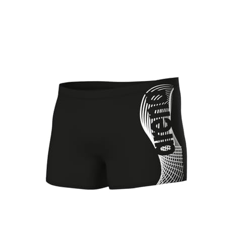 Arena Bañador Corto Feel para Hombre Wake, Black-White, 85