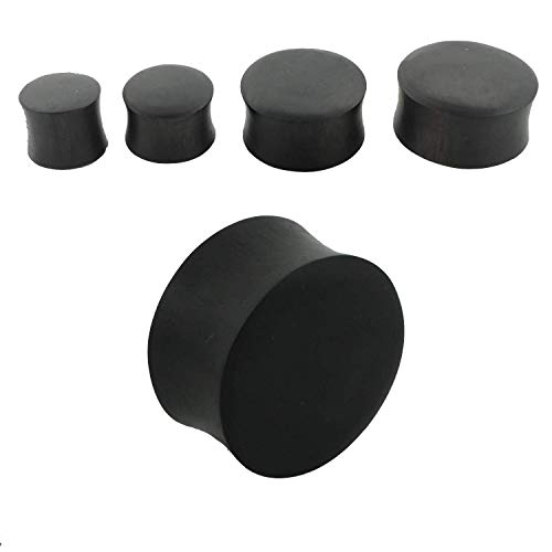 Plugs Holz Double Flared 2er Set Piercing Ohrdehner Ohrplug 3mm