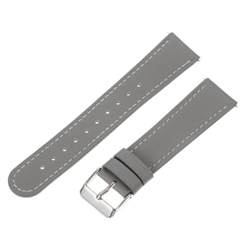 Leather Strap Band Replacement Part Replaceable Watch Grey Not Stainless Steel