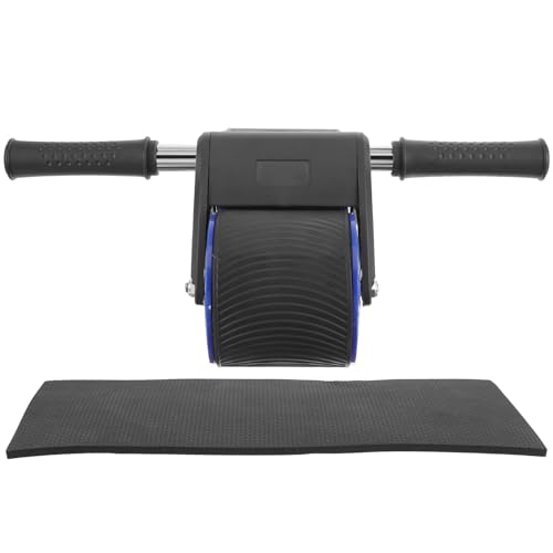 Rouleau abdominal à deux roues bleu Healvian pour entraînement