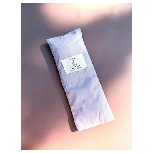 BYS Lavender Weighted Eye Pillow with Pouch