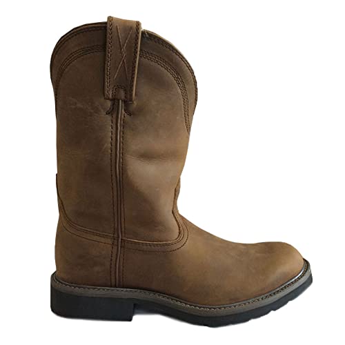 Image of Twisted X Men's 6 inch Work Oblique Toe Boot with CellSole comfort footbed