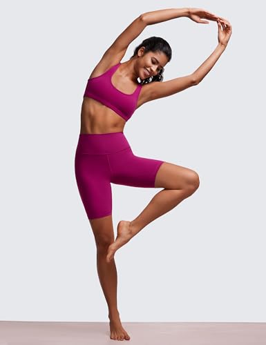 Image of CRZ YOGA Butterluxe Mini Sports Bras | Light Support, Removable Pads, Yoga, Extremely Soft, U Back, Scoop Neck, for Women