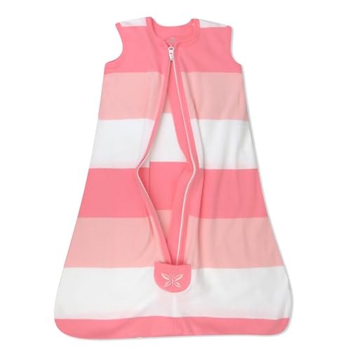 Image of HonestBaby Wearable Blankets Sleeping Bags Swaddle Transition 100% Organic Cotton for Infant Baby Boys, Girls, Unisex