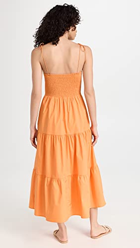 Wayf Women's Victoria Tiered Dress, Orange, Xs #TOP2