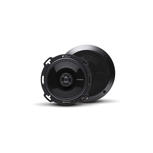 Rockford Fosgate P16 Punch 6.0″ 2-Way Coaxial Full-Range Speakers – Black (Pair)