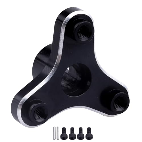 Slipper Clutch Eliminator for Traxxas 1/10 Rustler VXL Slash Stampede Bandit XL5 2WD Gearbox Parts (Black)