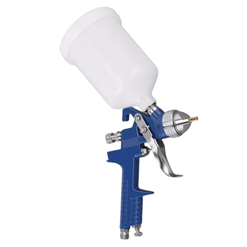 Pistola Pulverizadora de Aluminio HVLP con Cubierta Protectora y Regulador de Flujo Estable