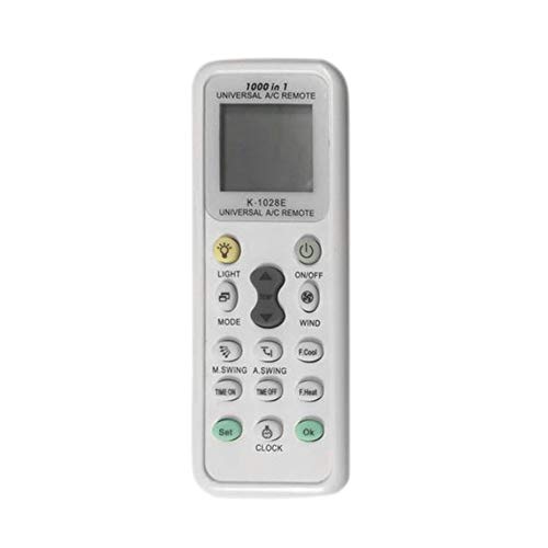 Mando a distancia universal Muli LCD A/C RC 433 MHz Frecuencia para aire acondicionado Funcionamiento sencillo K-1028E