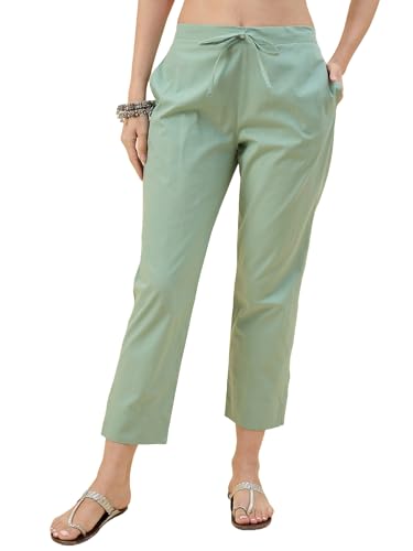 Pantalon bureau femme coton chic de la journée de travail aux loisirs formels