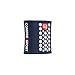 Compressport - Polsino multisport - Sweatbands 3D.Dots - Bracciale antisudore - Proprietà ultra-assorbenti - Fibre a secco rapido, blu/bianco