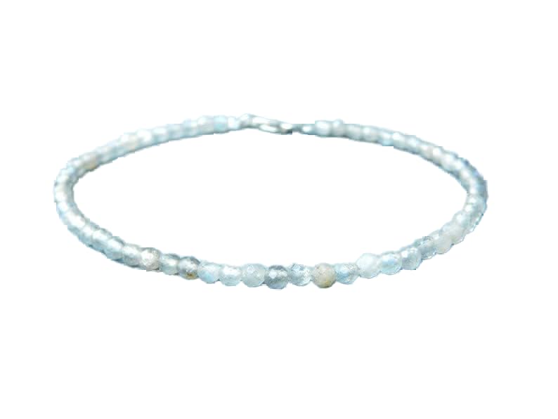 Bracelet en labradorite 3mm un bijou mixte aux reflets mystérieux pour éveiller vos sens