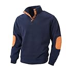 Genérico Sudaderas Hombres Sin Capucha, Inverno Regalo Pullover Navidad Prenda Chaqueta Padel Hombre, Sudaderas con Capucha, Hoodie Regalos Gifts Ropa Baratas Canguro Roupa Jersey Grueso Hombre, M