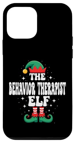 The Behavior Therapist Elf Funny Christmas }b`Ot@~[ X}zP[X iPhone 12 mini p