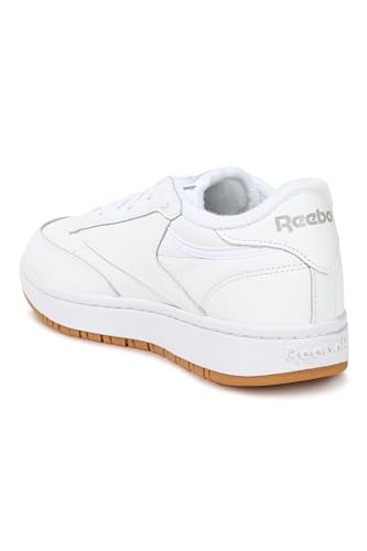 Reebok Club C Double, Sneaker Donna, White Rubber Gum-07/White, 42.5 Eu