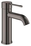 GROHE Essence Rubinetto Miscelatore Monocomando per Lavabo, Facile da pulire, Grigio Antracite, 23590A01
